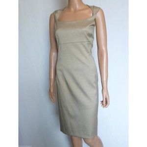 NWT Antonio Melani Exposed Back Zip Sheath Dress